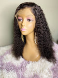 Mink Brazilian Curly HD frontal wig