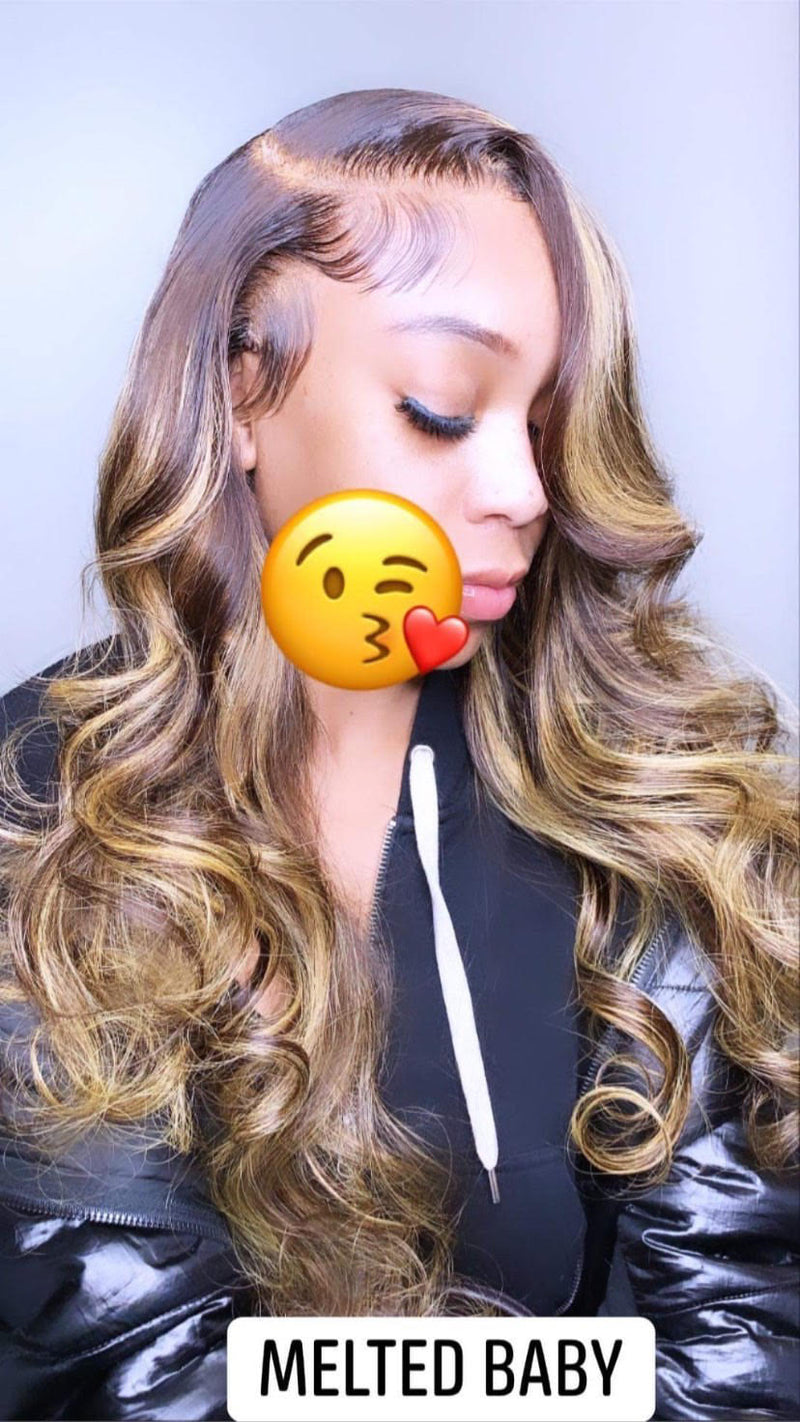 4/27 Highlight HD closure Mink Wig
